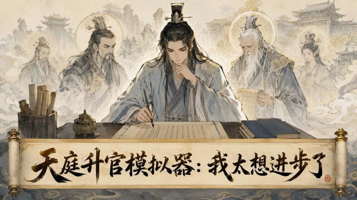 天庭升官模拟器：我太想进步了 封面