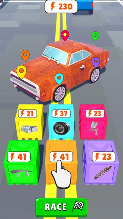 Race Car 3D游戏截图