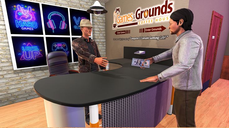 PC Gaming Cafe Games Tycoon 3D游戏截图