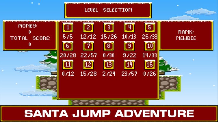 圣诞老人飞行大冒险 - 糖果收集游戏截图