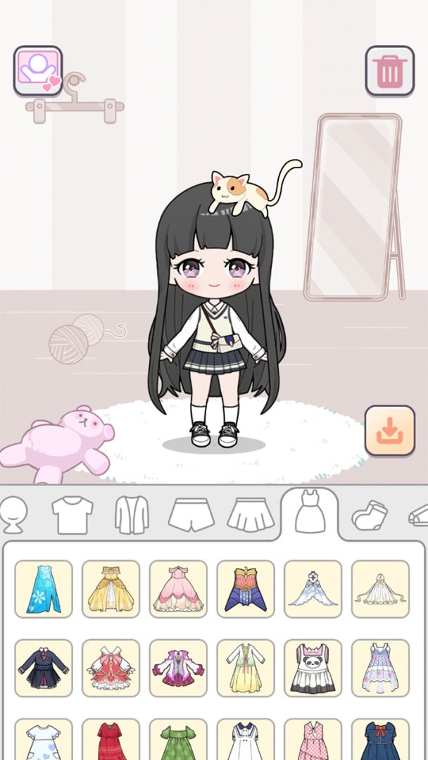 装扮时尚娃娃游戏截图