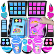 ASMR 化妆史莱姆游戏趣味 3Dicon