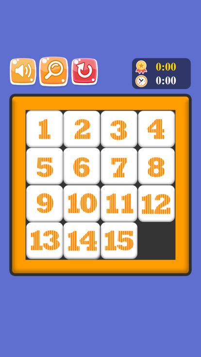 15 Puzzle - Sliding Numbers游戏截图