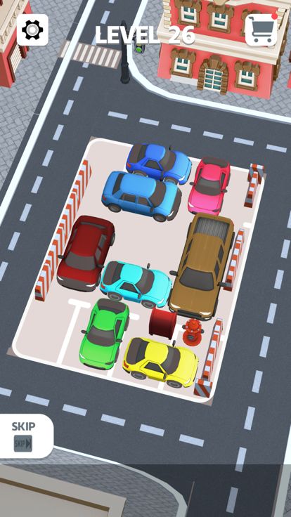 汽车停车3D - 赛车游戏截图