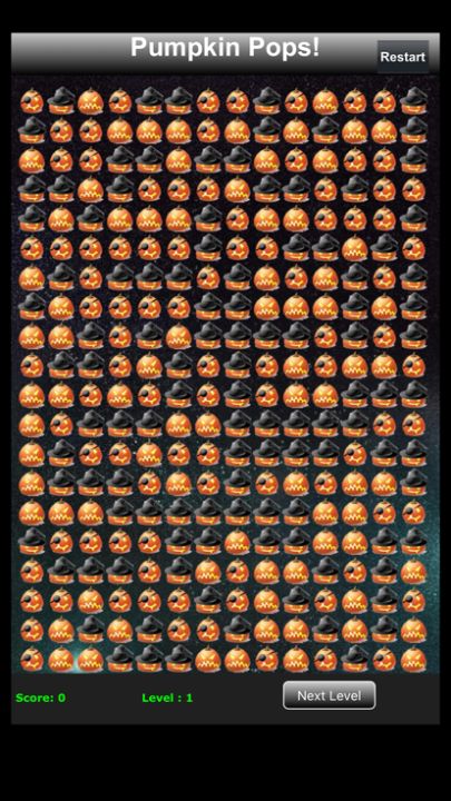 Pumpkin Pops! popping strategy游戏截图