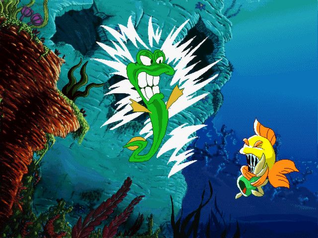 Freddi Fish and the Case of the Missing Kelp Seeds游戏截图