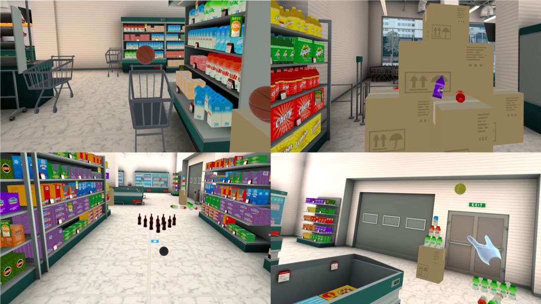 Supermarket VR and mini-games游戏截图