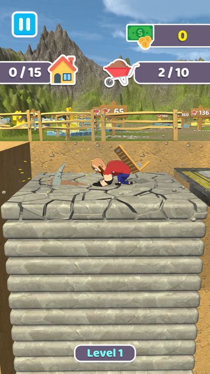 俺家有矿(Block Breaker Miner)游戏截图