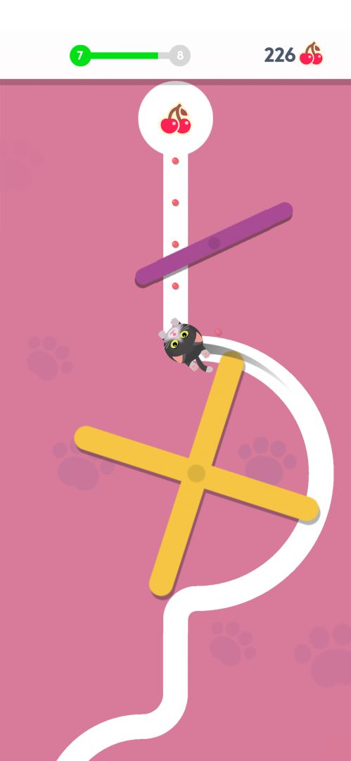 贪吃猫游戏截图