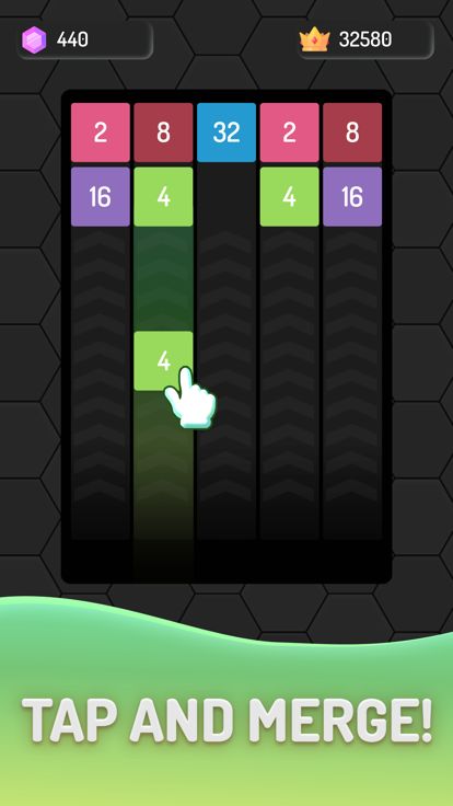 Merge Number 2048 Block游戏截图