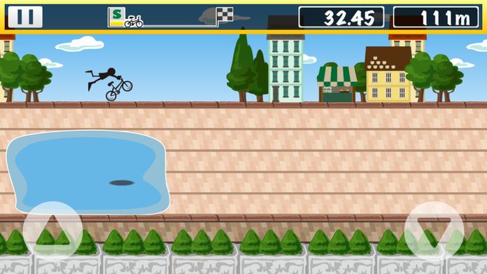 爆速チャリ游戏截图