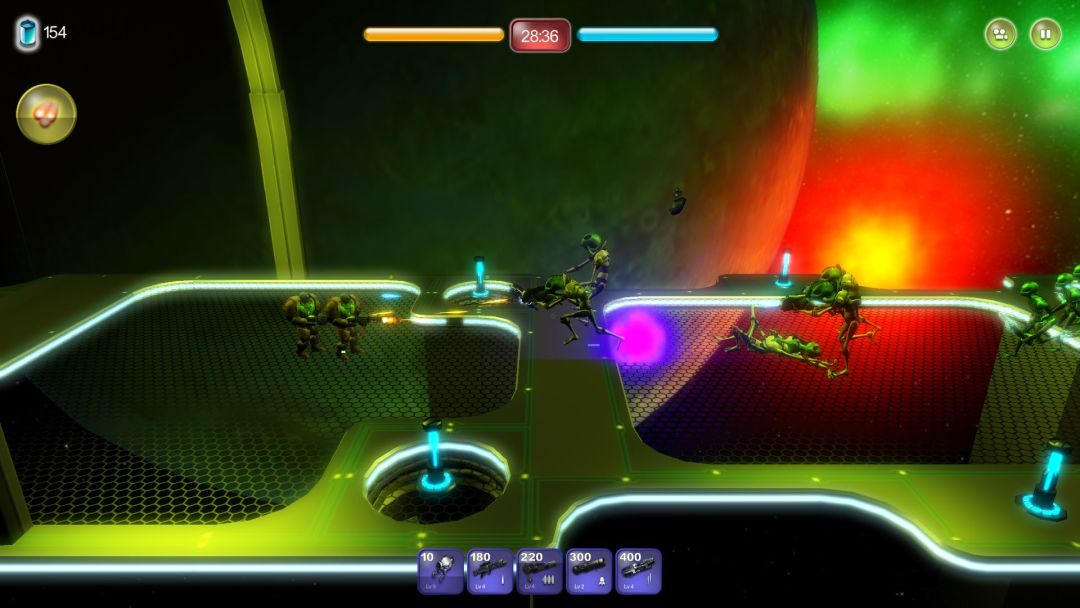 Alien Hallway游戏截图