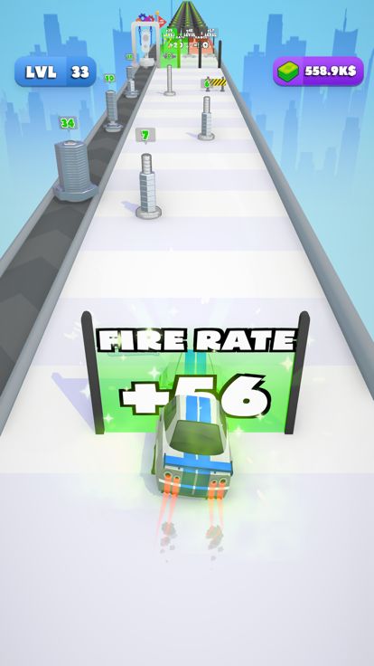 Nut Shooter Car游戏截图