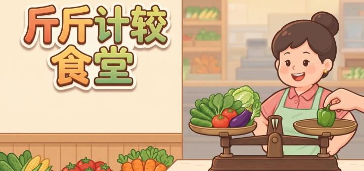 斤斤计较食堂 封面