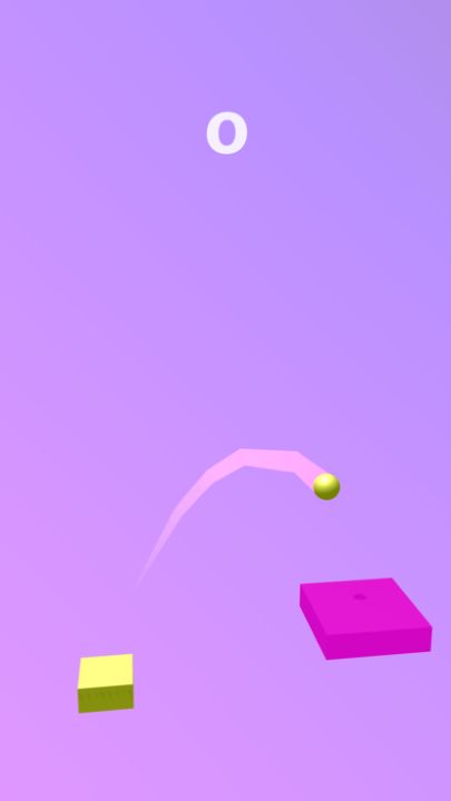 跳一跳之阶梯跳跃游戏截图