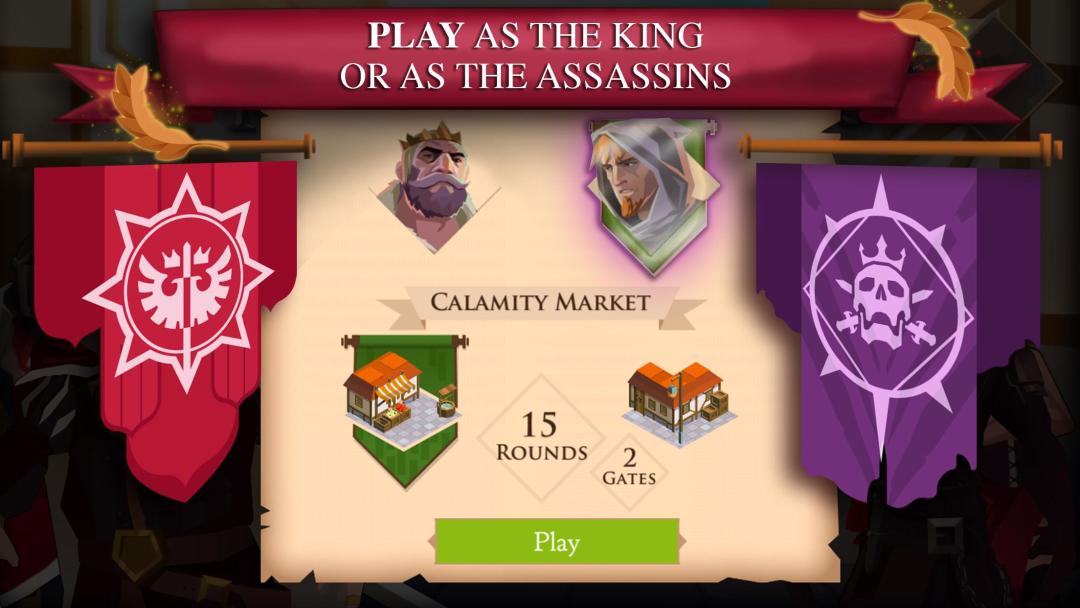 King and Assassins: Board Game游戏截图