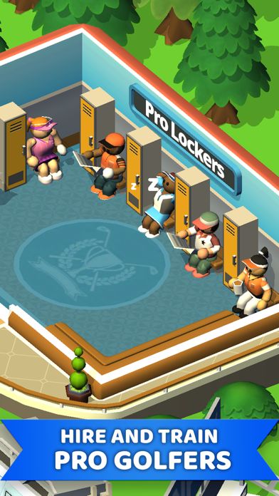 Idle Golf Club Manager Tycoon游戏截图