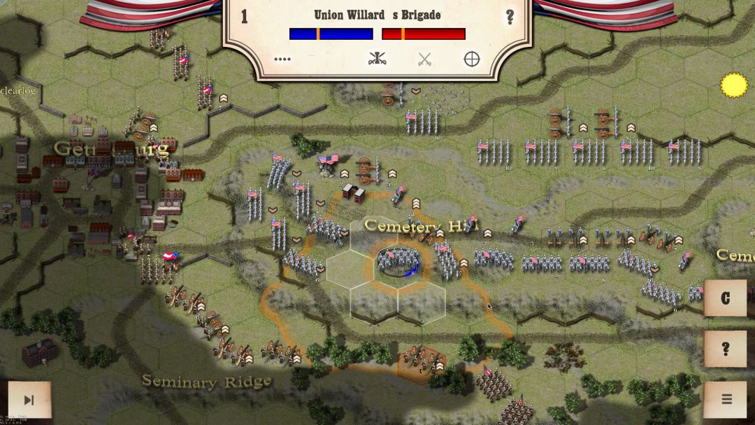 Civil War: Gettysburg游戏截图