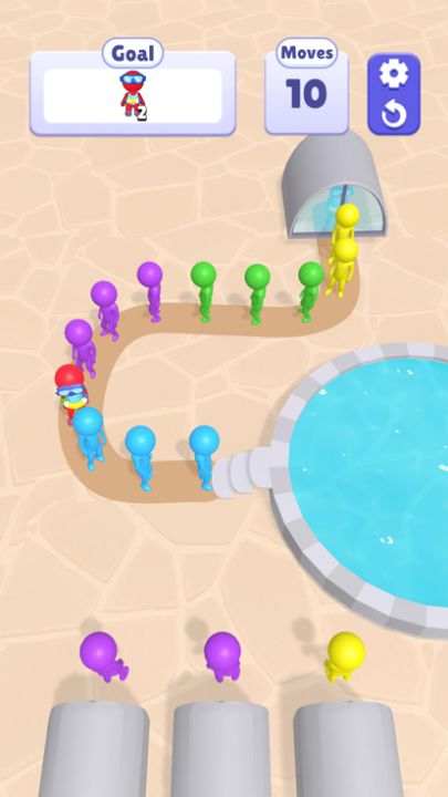 Queue Puzzle!游戏截图