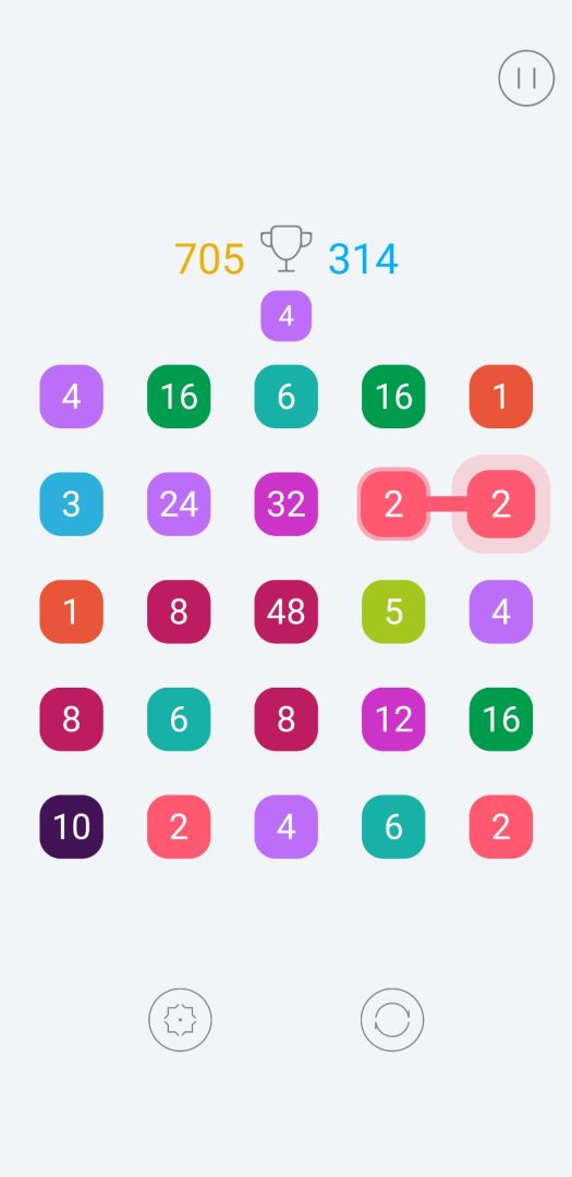 数字连线游戏截图