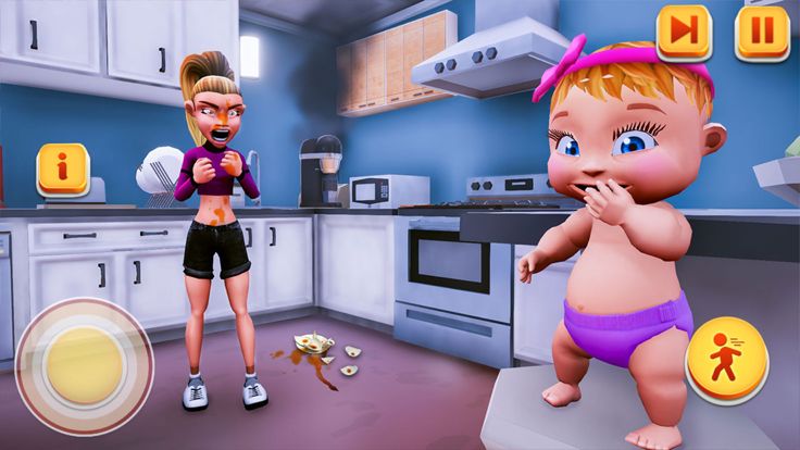 年少者 婴儿 沃克 生活 模拟器游戏截图