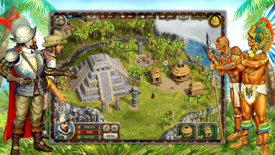 Adelantado Trilogy. Book one游戏截图