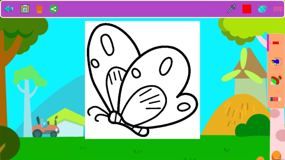 宝宝涂色动物园HD游戏截图