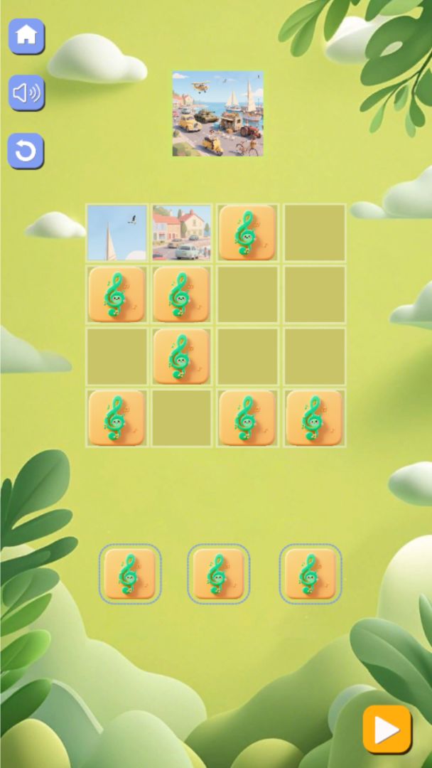 声音拼图游戏截图