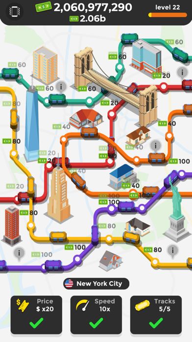 Subway Idle游戏截图