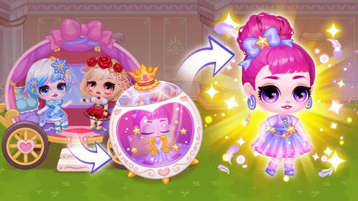 Sweet Dolls: Princess Dress Up游戏截图