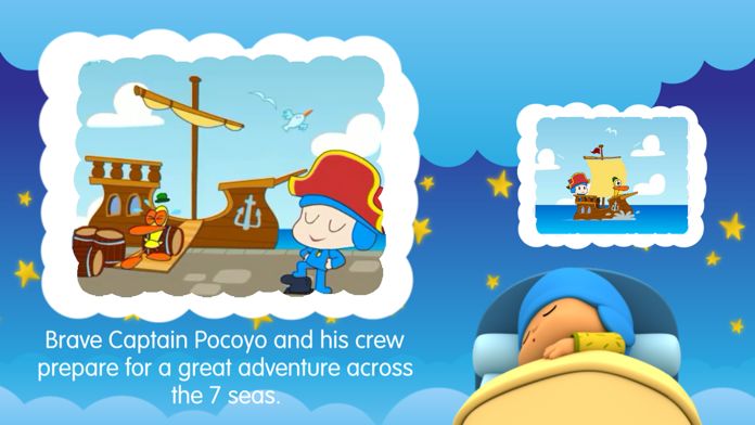 Pocoyo Dreams: Bedtime Stories游戏截图