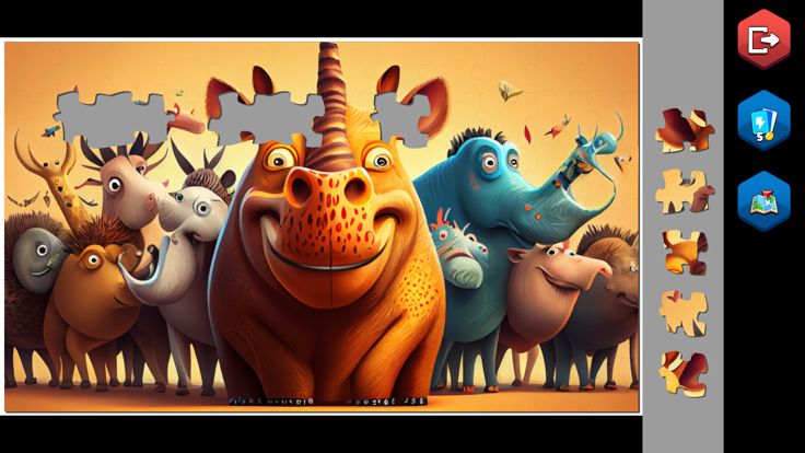 Evu Jigsaw游戏截图