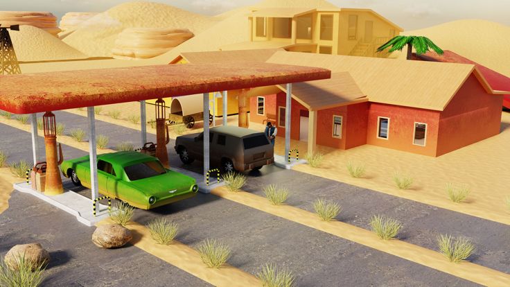 加油站 - Gas Station Game游戏截图