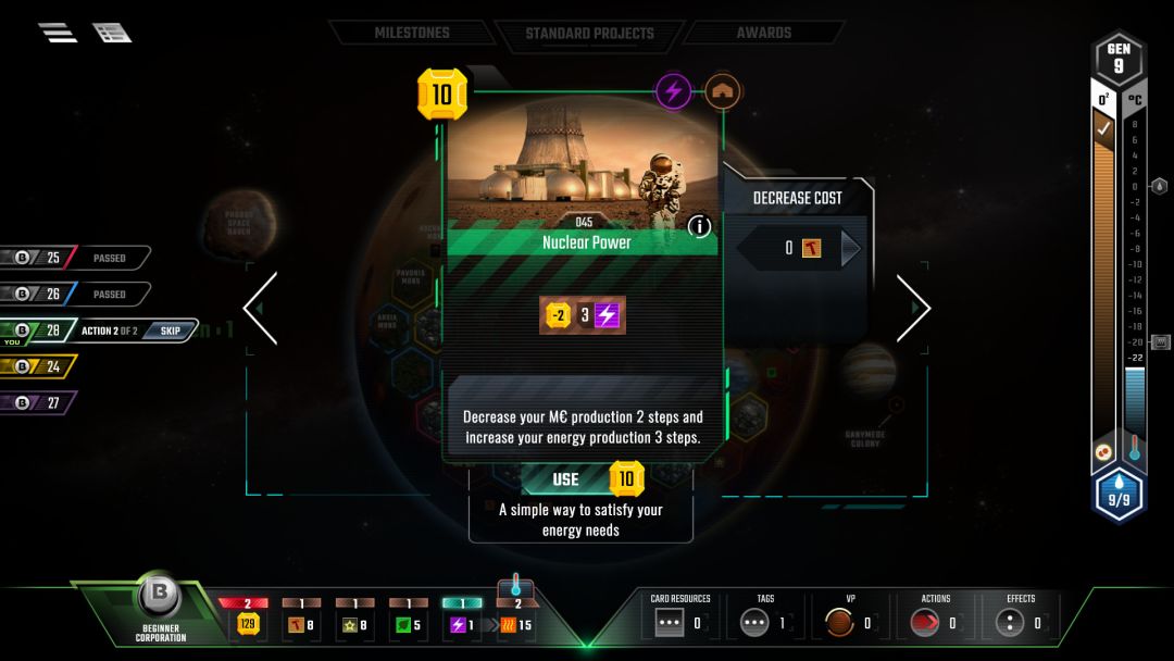 Terraforming Mars游戏截图