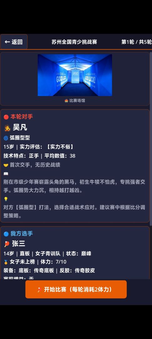 乒乓人生2游戏截图