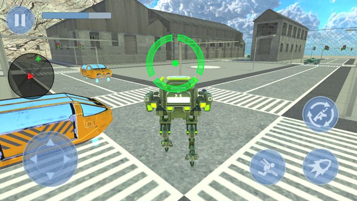 Robot War 3D Mech Battle Game游戏截图