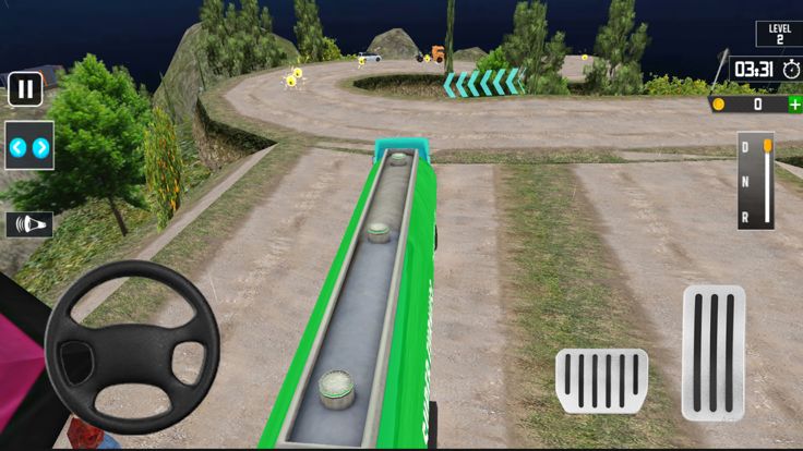 Oil Tanker Euro Truck 3D Games游戏截图