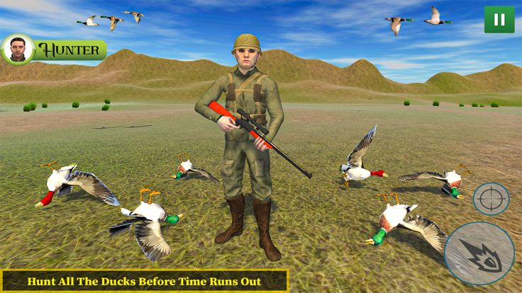 Duck Hunting Sniper Shooting游戏截图
