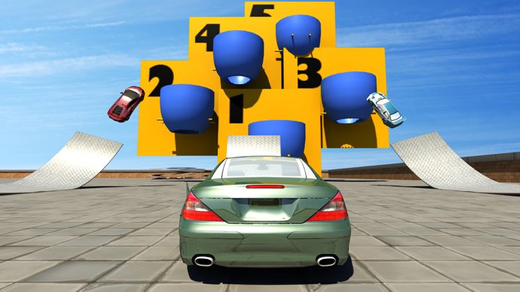 Racing Sports Car Stunt Game游戏截图