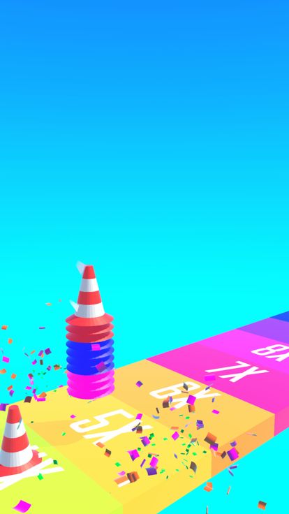 Cone Bounce游戏截图