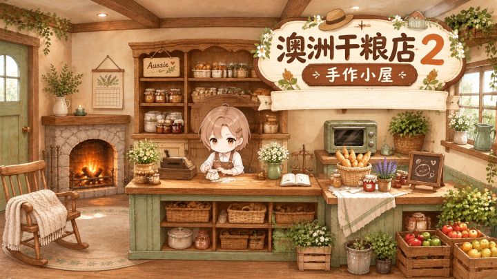 澳洲干粮店2手作小屋 封面