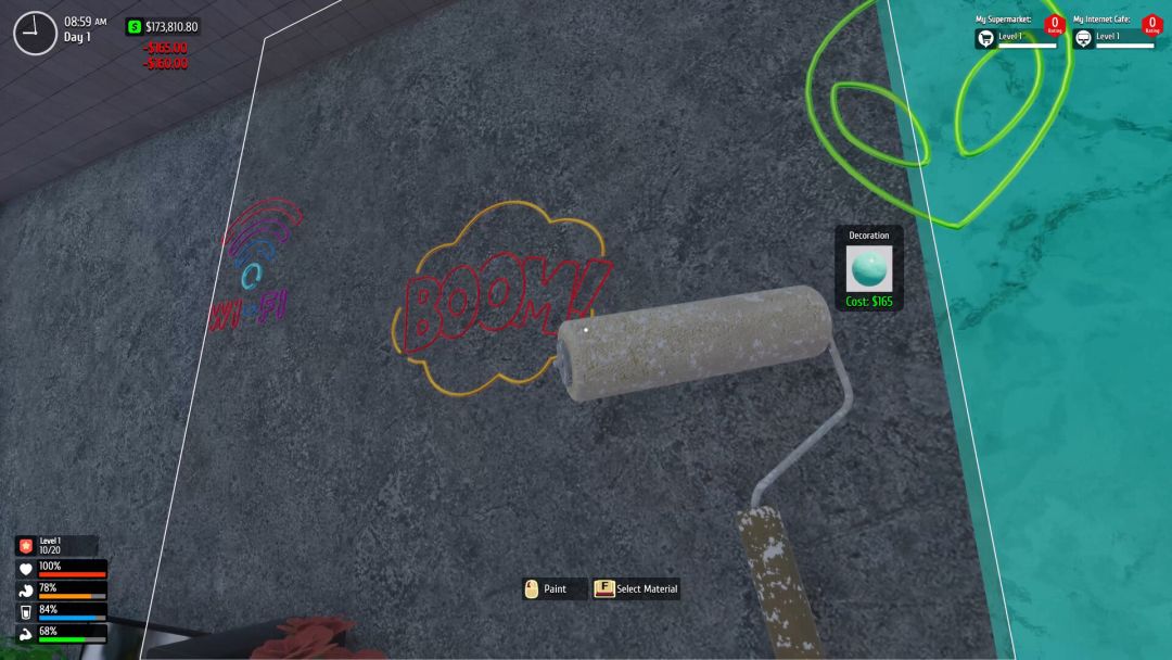 网吧 & 超市模拟器 2024游戏截图