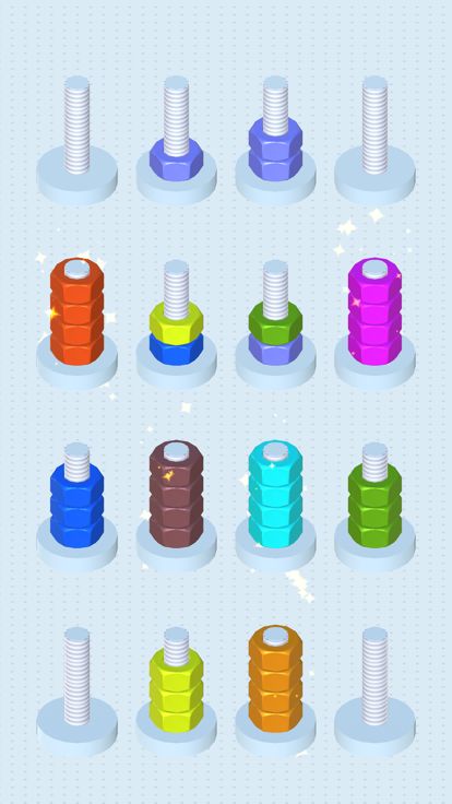 Nuts And Bolts Sort游戏截图
