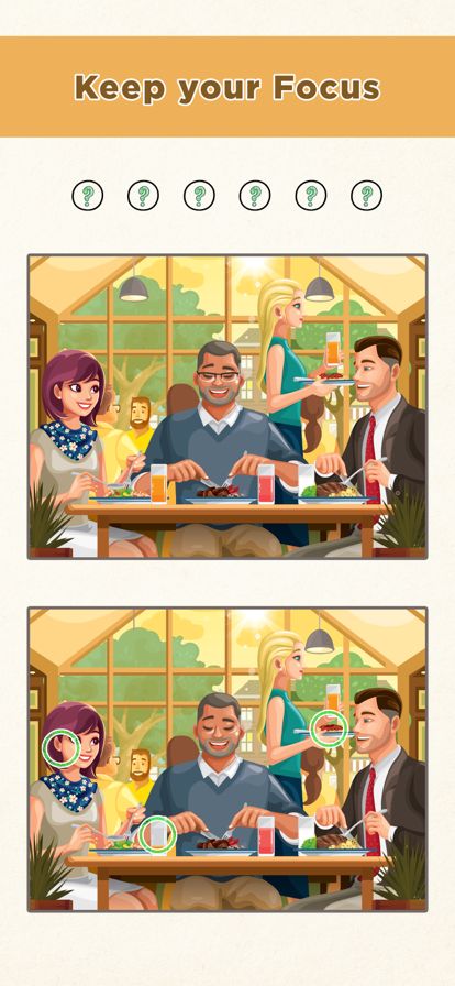 Spot The Difference : Find It游戏截图