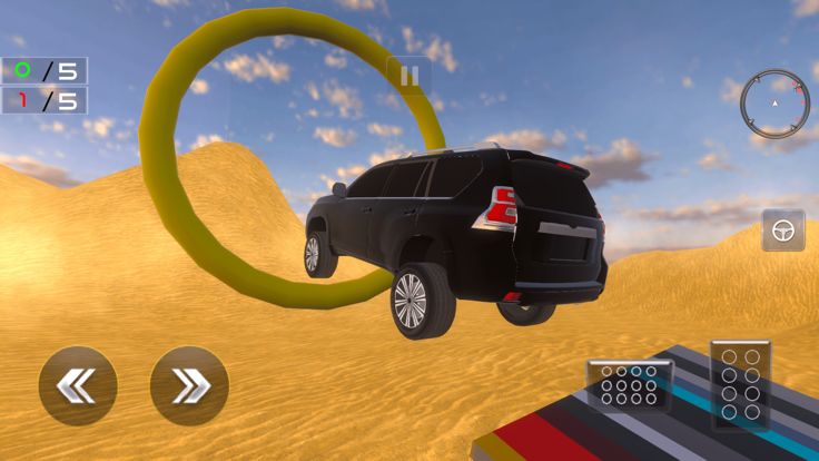 豪华 LX 普拉多沙漠驾驶-驱动程序模拟器游戏截图