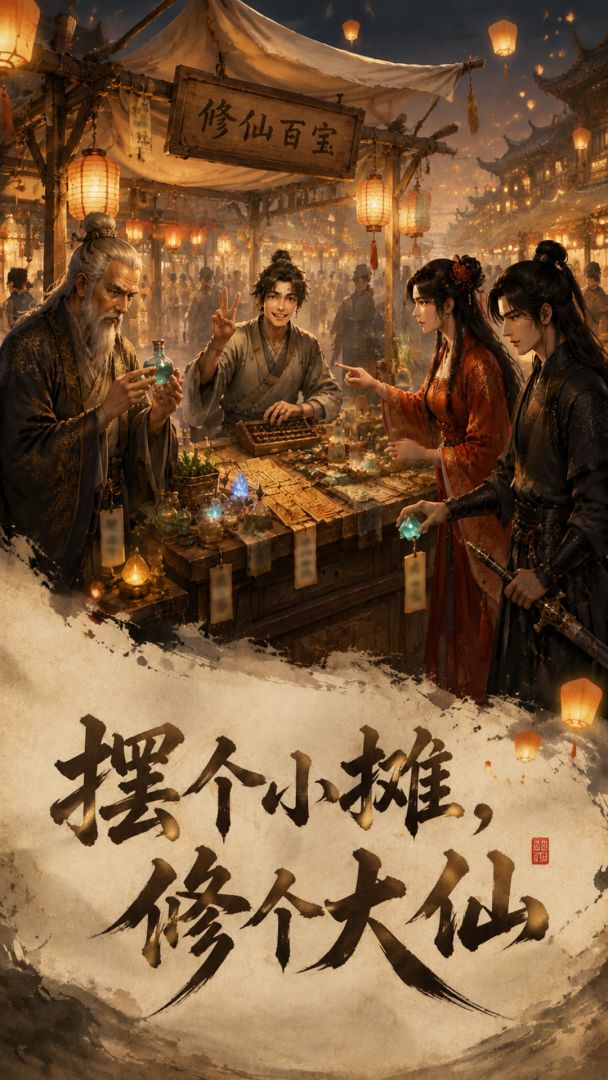 修仙摆摊模拟器游戏截图