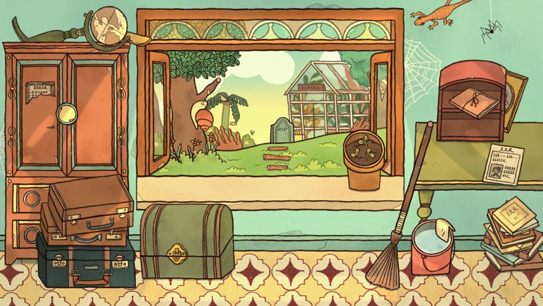 窗台上的蝴蝶游戏截图