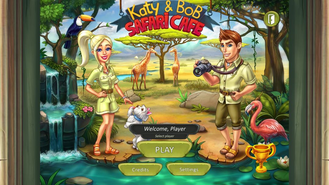 Katy and Bob: Safari Cafe游戏截图