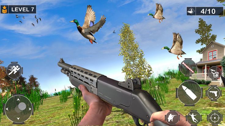 fps 射击 游戏 - 鸭子狩猎游戏截图