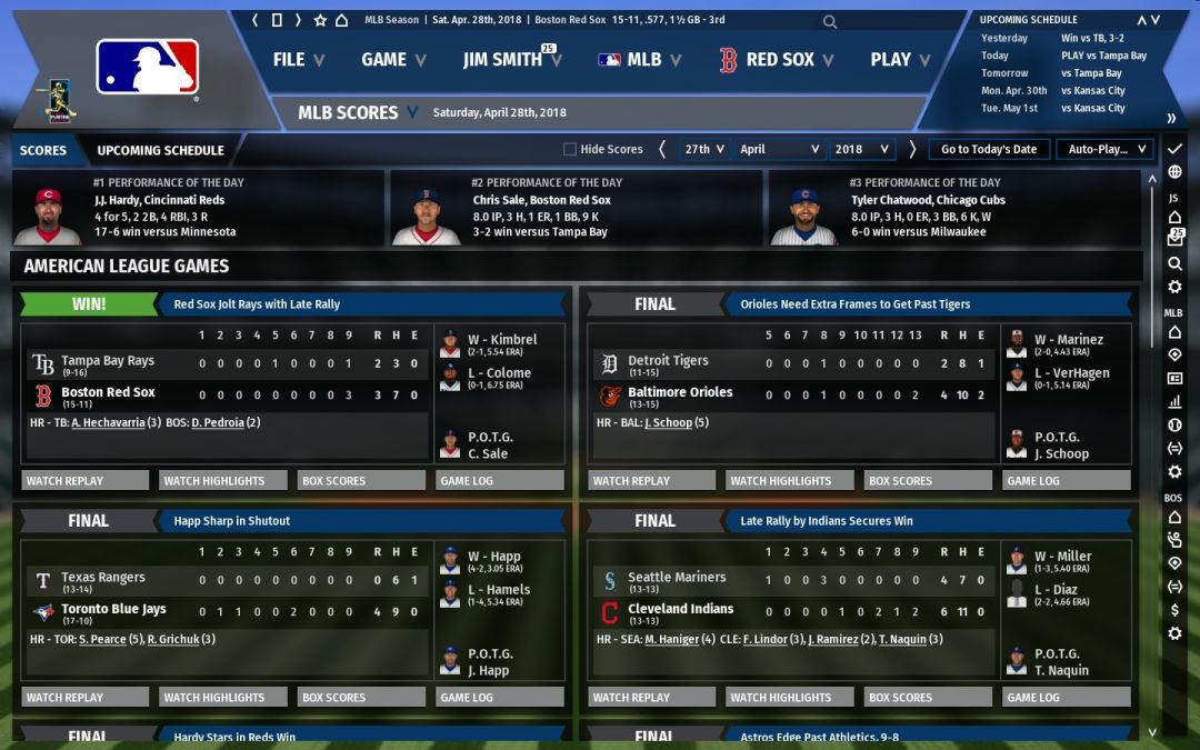 Out of the Park Baseball 19游戏截图